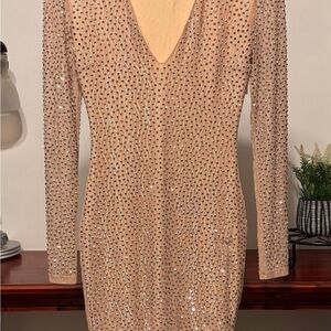 Elegant Sequin Embellished Dress